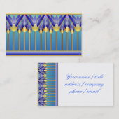 Carte de visite de palais de Lotus (Devant / Derrière)