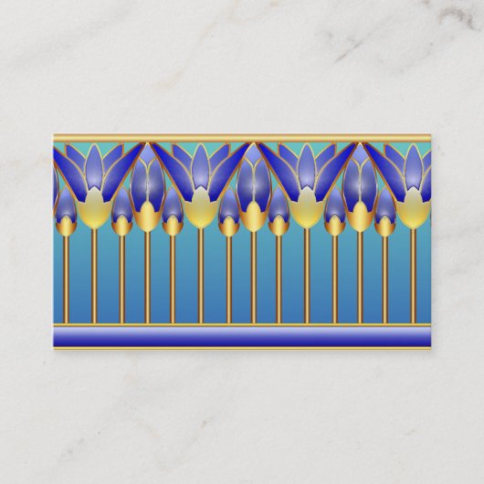 Carte de visite de palais de Lotus (Devant)