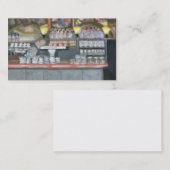 CARTE DE VISITE DE PALETTE DE LA (Devant / Derrière)