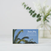 Carte de visite de palmier (Debout devant)