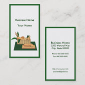 Carte de visite de panier de pain (Devant / Derrière)