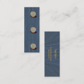 carte de visite de papier de cerise (Devant / Derrière)