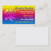 Carte de visite de papier peint (Devant / Derrière)