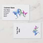 Carte de visite de papillon (Devant / Derrière)