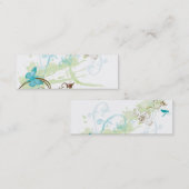 Carte de visite de papillon (Devant / Derrière)