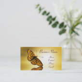 Carte de visite de papillon (Debout devant)