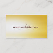 Carte de visite de papillon (Dos)