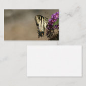 Carte de visite de papillon (Devant / Derrière)