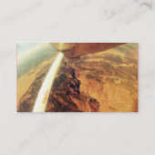 carte de visite de parachutisme personnalisable (Dos)