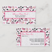 Carte de visite de parfum et de bâton de purée (Devant / Derrière)