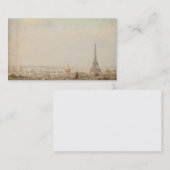Carte de visite de Paris (Devant / Derrière)