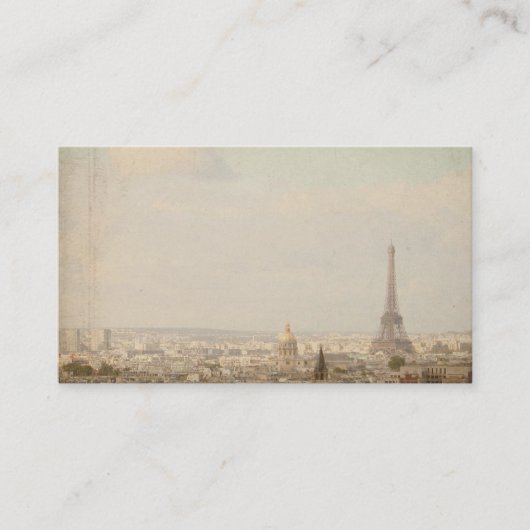 Carte de visite de Paris (Devant)