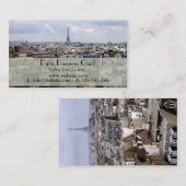 Carte de visite de Paris (Devant / Derrière)