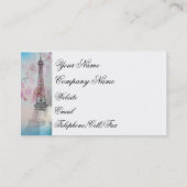 Carte De Visite De Paris avec amour (Dos)