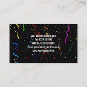 Carte de visite de partie (Dos)