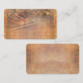 Carte de visite de partie de BBQ (Devant / Derrière)