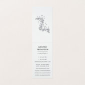 Carte de visite de Parties scintillant à étincelle (Intérieur déplié)