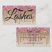 Carte de visite de Parties scintillant- de la gout (Devant / Derrière)