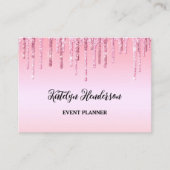 Carte de visite de Parties scintillant de séchage  (Devant)