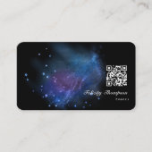 Carte de visite de Parties scintillant Galaxy (Devant)