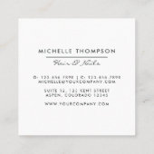 Carte de visite de Parties scintillant Galaxy (Dos)