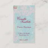 Carte de visite de parure et de colifichets (Dos)