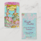 Carte de visite de parure et de colifichets de (Devant / Derrière)