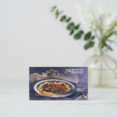 Carte de visite de pâtes (Debout devant)