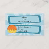 Carte de visite de pâtisserie (Dos)