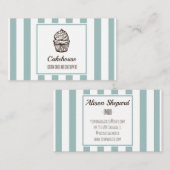 Carte de visite de pâtisserie à la française (Devant / Derrière)