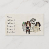 Carte de visite de PATTES, de GRIFFES et de PLUMES (Devant)