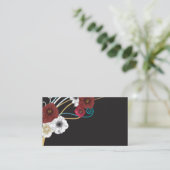 Carte de visite de pavots (Debout devant)