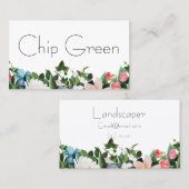 carte de visite de paysage (Devant / Derrière)