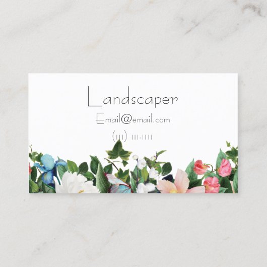 carte de visite de paysage (Dos)