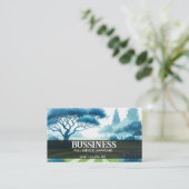 Carte de visite de paysage magique (Debout devant)