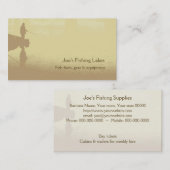 Carte de visite de pêche (Devant / Derrière)