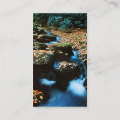 Carte de visite de pêche à la mouche de la rivière (Dos)