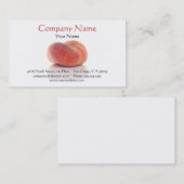 Carte de visite de pêche de beignet (Devant / Derrière)