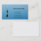 Carte de visite de pêche de Bobber (Devant / Derrière)