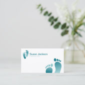 Carte de visite de pédicure (Debout devant)