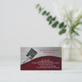 Carte de Visite de Peintre (Debout devant)