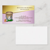 Carte de visite de peintre (Devant / Derrière)