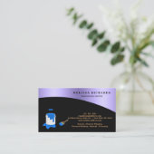 Carte de visite de peintre (Debout devant)