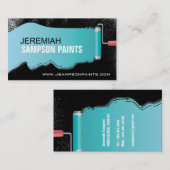 Carte de visite de peintre (Devant / Derrière)