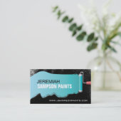 Carte de visite de peintre (Debout devant)