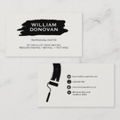 carte de visite de peintre de maison/peintre (Devant / Derrière)