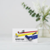 Carte de visite de peintre et de décorateur (Debout devant)