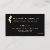 Carte de visite de peintre Spray (Devant)