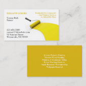 Carte de visite de peinture (Devant / Derrière)