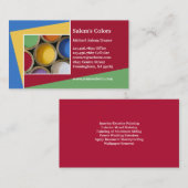 Carte de visite de peinture (Devant / Derrière)